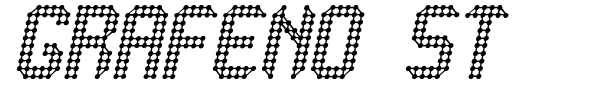 Grafeno St font preview
